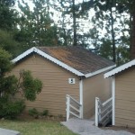 Frank Sintra's cabin at the Cal Neva, Lake Tahoe.