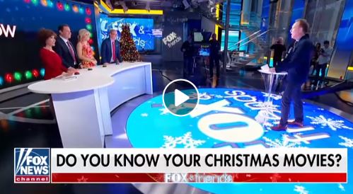 (VIDEO) Tom Shillue Quizzes The Fox And Friends Crew on Christmas Trivia!