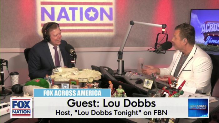 Jimm Failla and Lou Dobbs