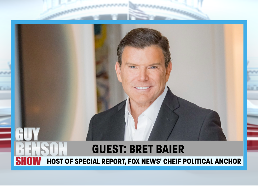 GUY BENSON SHOW: Bret Baier Discusses His Upcoming Book, “The Case for America: An Argument on Behalf of Our Nation”