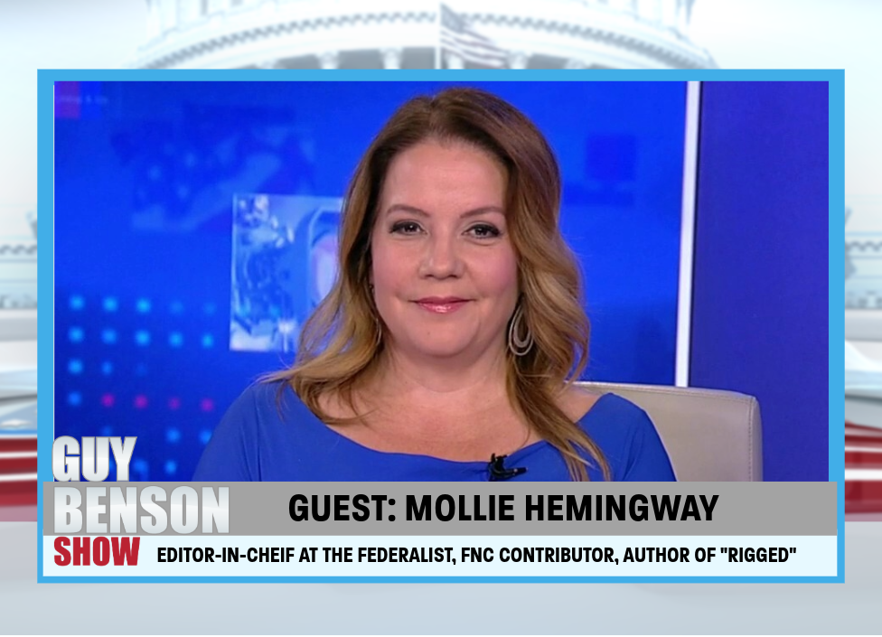 GUY BENSON SHOW Mollie Hemingway Reacts to CNN’s Latest “Soviet” Move
