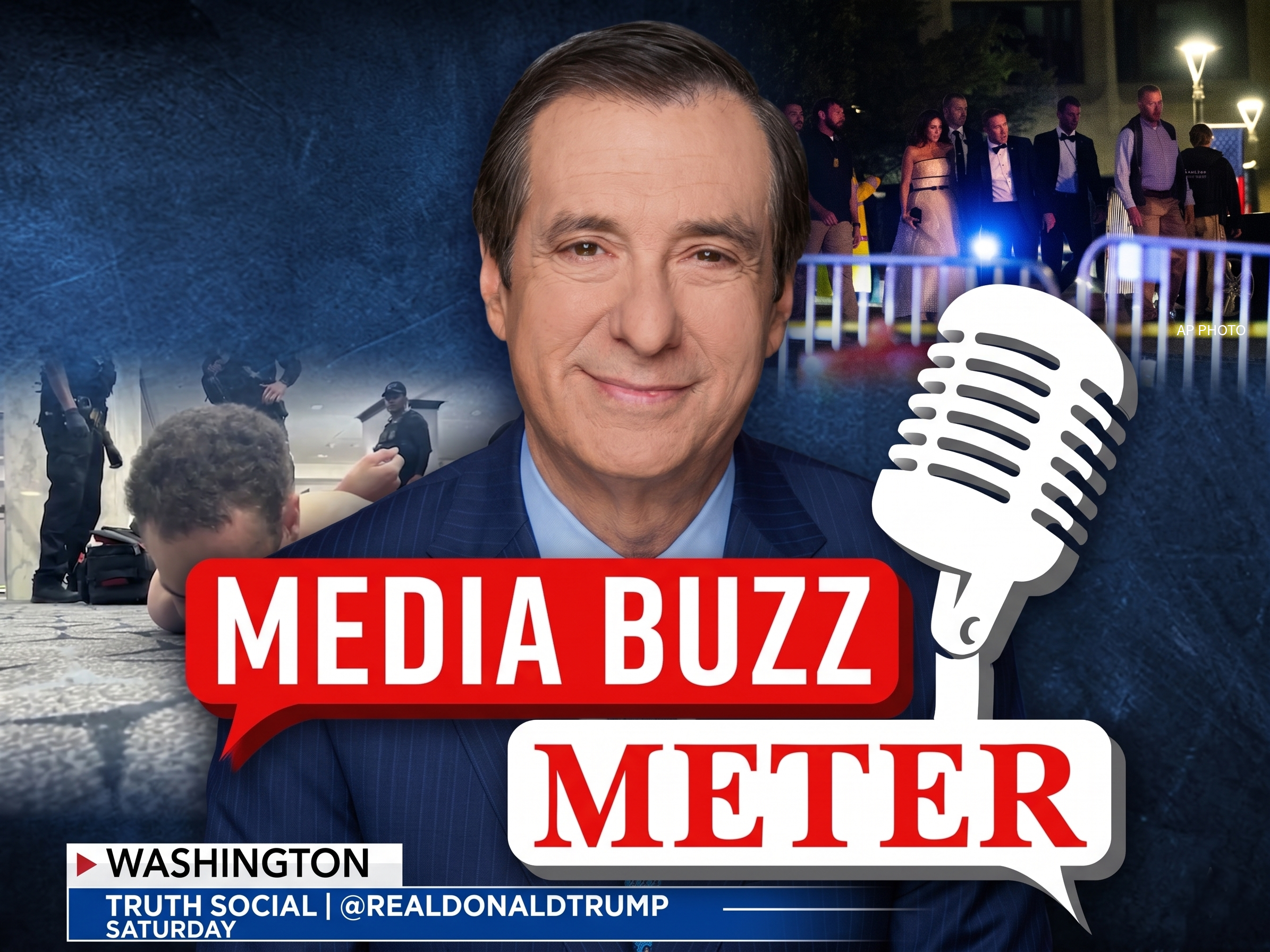 How the President and 2,000 Journalists Were Terrorized by a Crazed Gunman