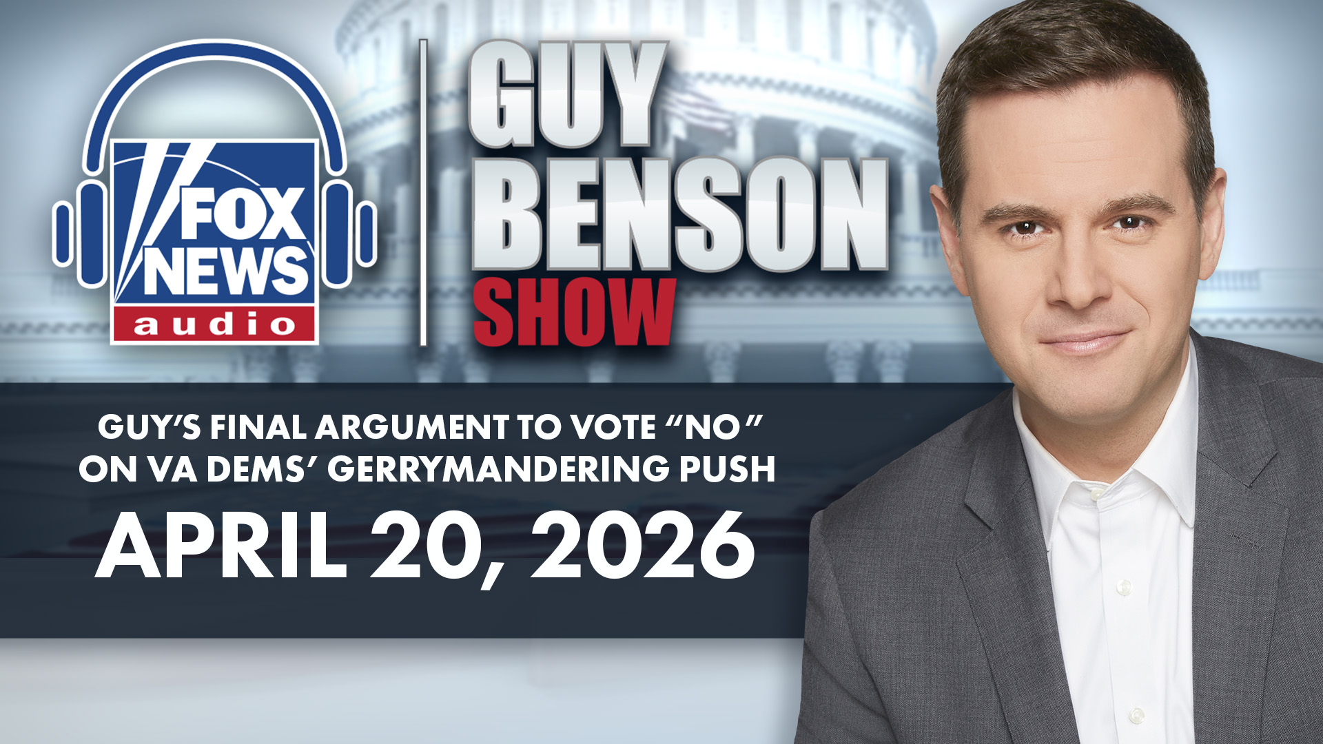 GUY BENSON SHOW: Guy’s Final Argument to Vote “NO” on VA Democrats’ Gerrymander Push