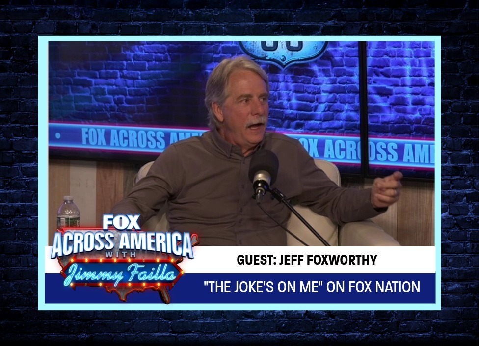 Jeff Foxworthy Joins Jimmy Failla To Talk About The Process Of Stand-Up Comedy & His New Fox Nation Special