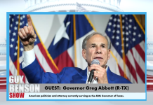 Gov. Greg Abbott: “This Is A Race Between Common Sense And Crazy”